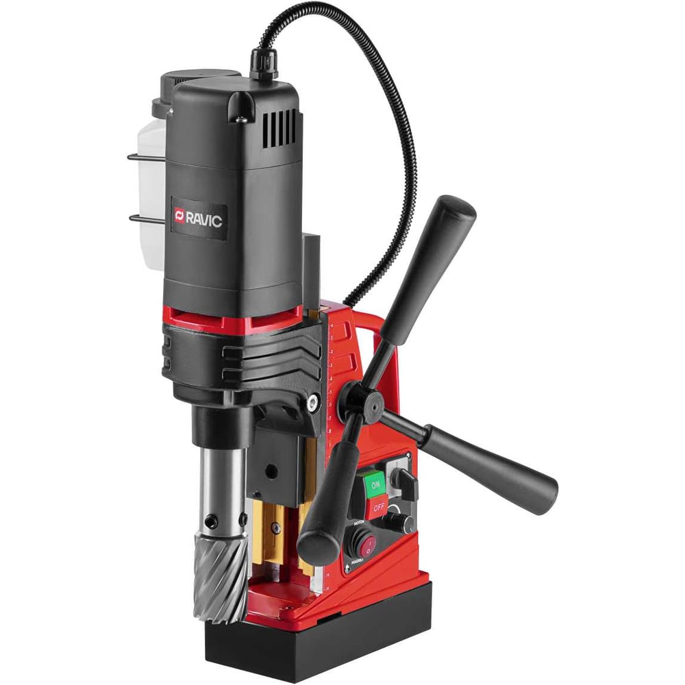 Изображение товара Сверлильный станок Ravic RV30 301.0015 Мощный 1350 Вт с СОЖ и плавной регулировкой