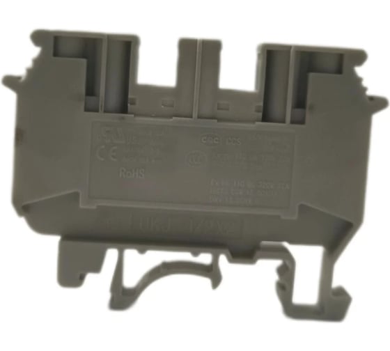 Изображение товара Клемма винтовая двухуровневая UPUN UKJ-4/2×2, 10 шт 11016 erp859358-1