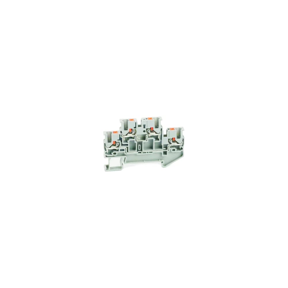 Изображение товара Клемма нажимная двухуровневая UPUN UJ6-2.5/2-2, 10 шт 421467 erp859411-1 Изображение товара Клемма нажимная двухуровневая UPUN UJ6-2.5/2-2, 10 шт 421467 erp859411-1