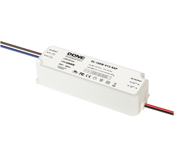 Изображение товара Источник питания AC-DC Fibox DL-100W-V12-RAP Done Electronic Т03760229