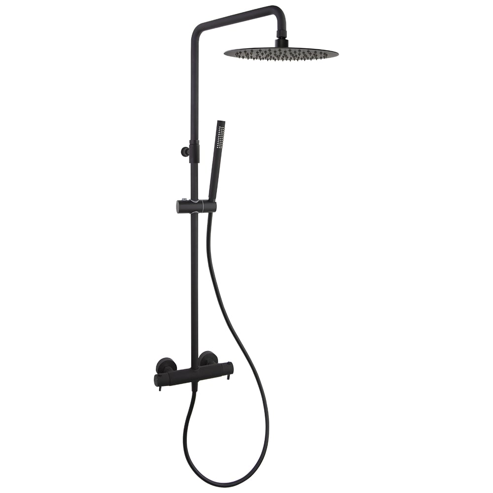 Изображение товара Душевая система ODISEA RAMON SOLER 395401RM300NM термостатическая с верхним душем 300 мм