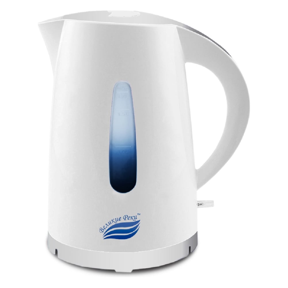 Изображение товара Чайник Великие Реки Томь-1 1,7 л Механический, белый