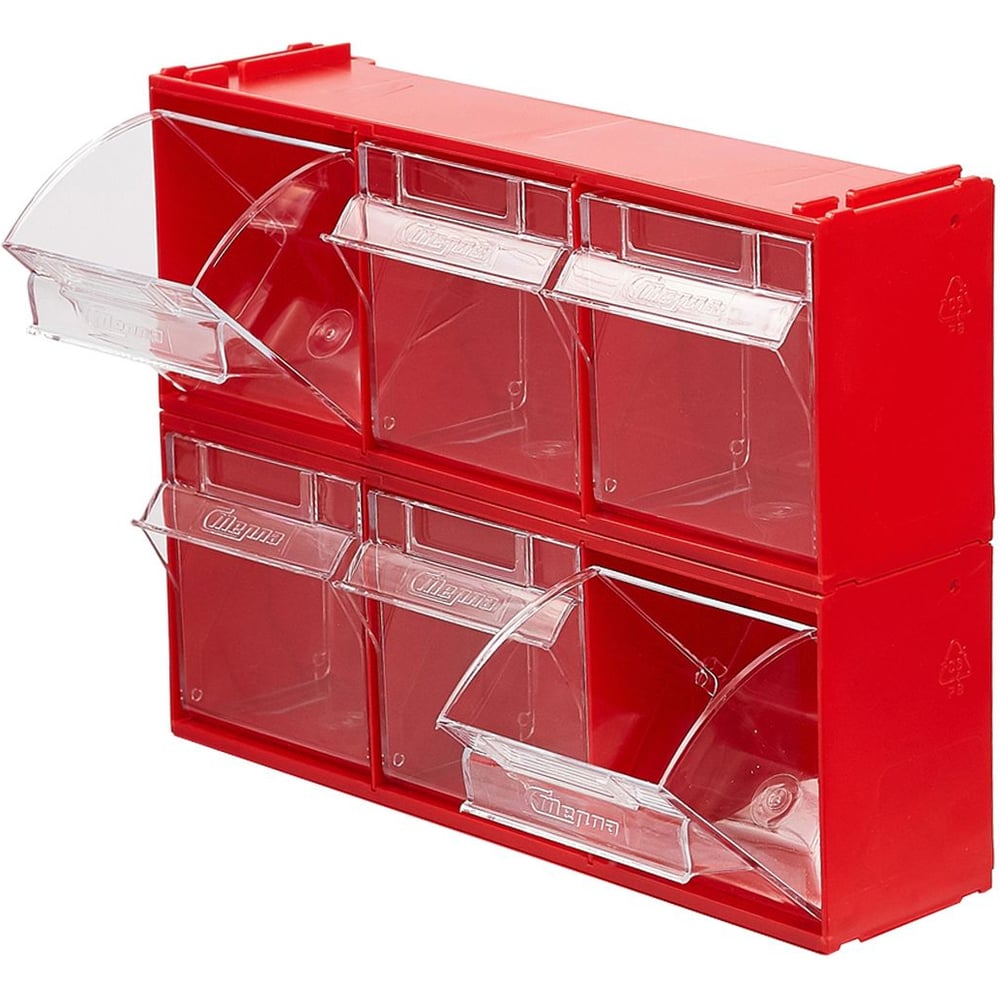 Изображение товара Комплект органайзеров Стелла-техникс тремя откидными ячейками, F-300-3-K2