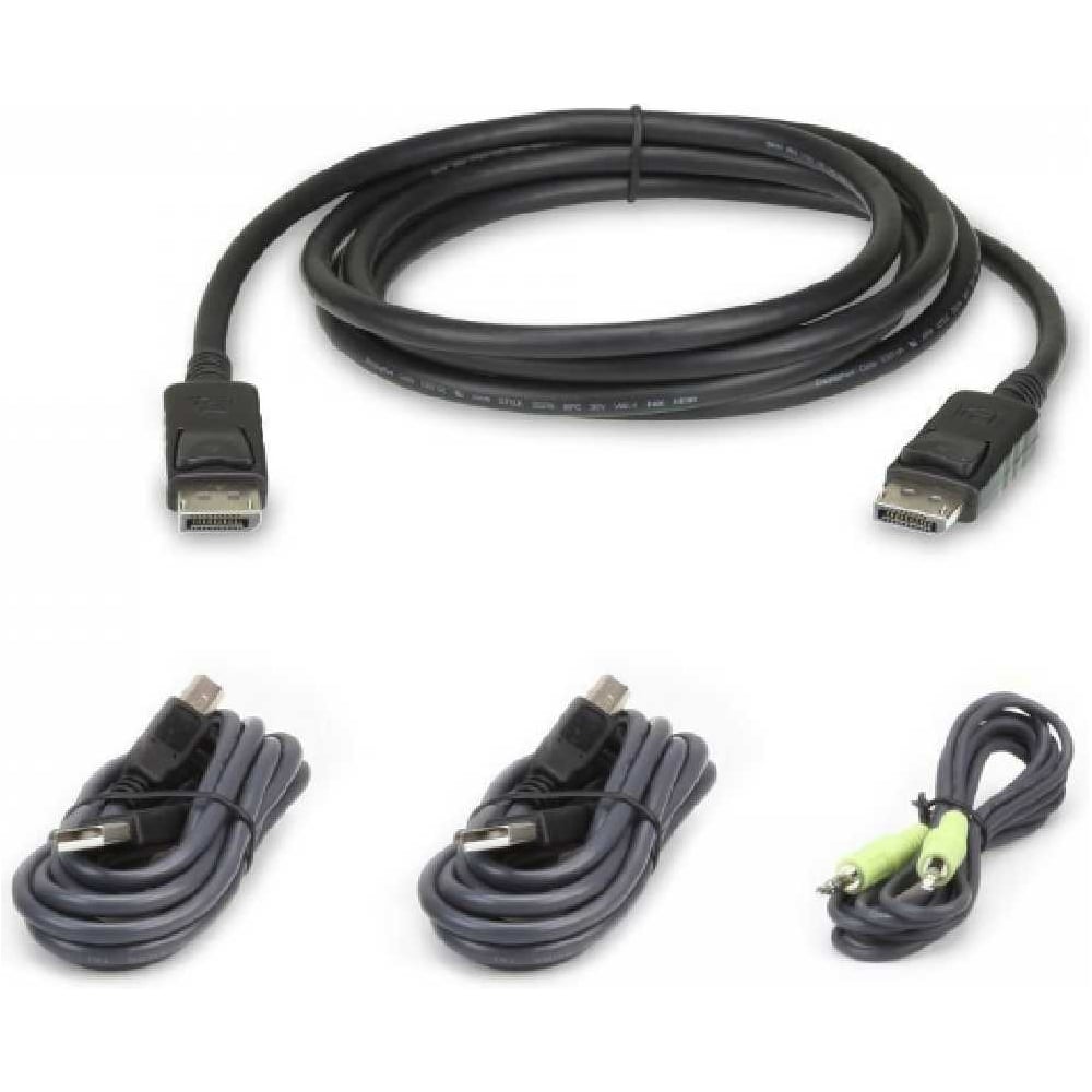 Изображение товара [Комплект кабелей ATEN] [DisplayPort] [2L-7D02UDPX4] 1.8 м для KVM