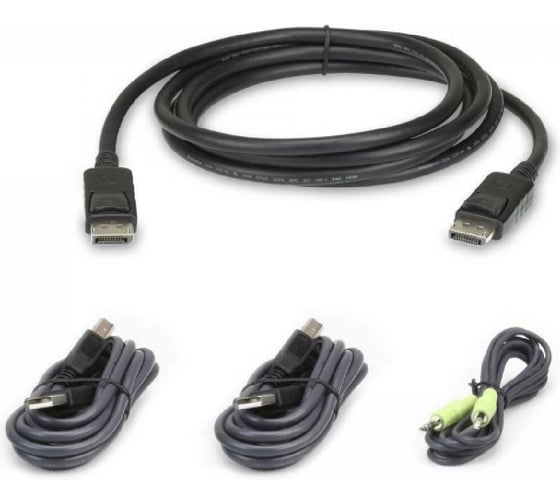 Изображение товара Комплект кабелей ATEN USB, DisplayPort для защищенного KVM-переключателя (1.8м) 2L-7D02UDPX4