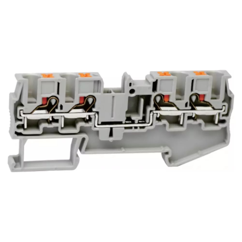 Изображение товара Проходная клемма UJ6-4/2X2, 4 точки подключения в клемме, тип фиксации провода: push-in, номинальное сечение: 4 мм кв., 32A, 800V, цвет: серый, 30 шт. UPUN erp859406 Изображение товара Проходная клемма UJ6-4/2X2, 4 точки подключения в клемме, тип фиксации провода: push-in, номинальное сечение: 4 мм кв., 32A, 800V, цвет: серый, 30 шт. UPUN erp859406