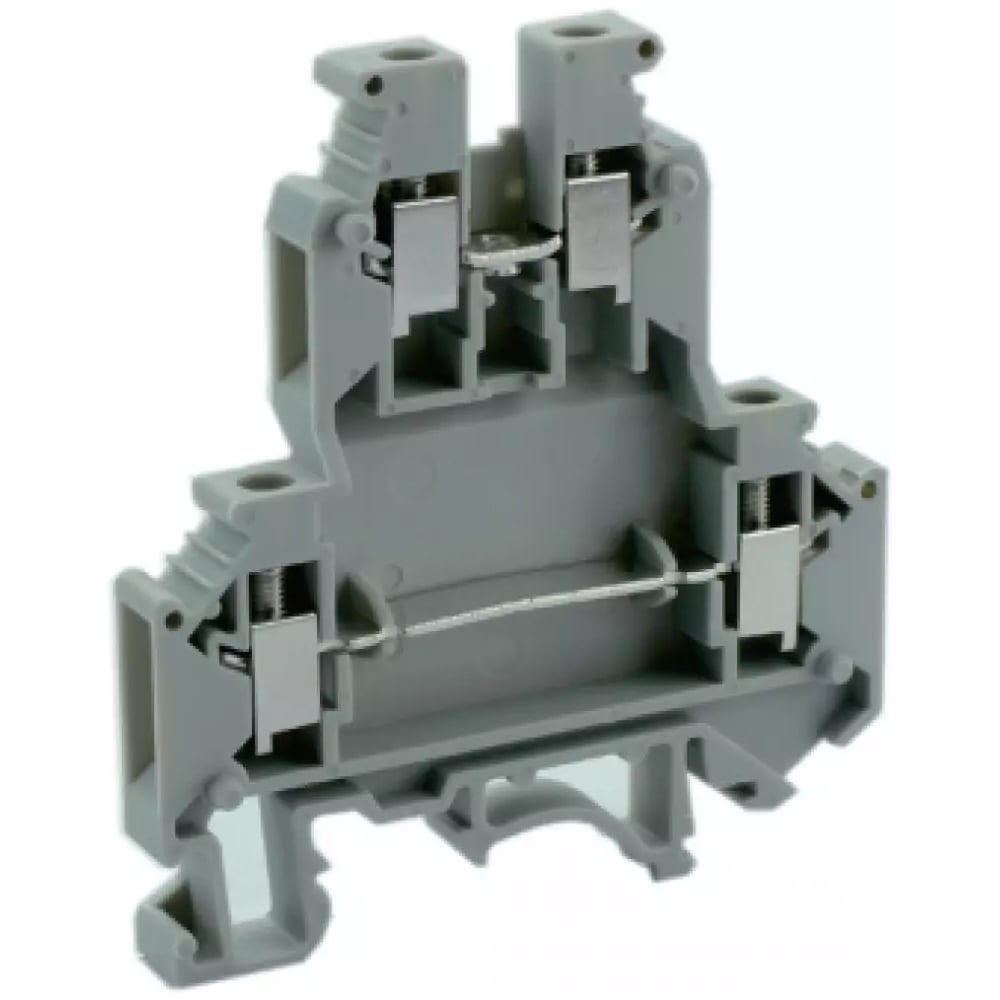 Изображение товара Этажная клемма UKJ-4/2-2, Этажная клемма, тип фиксации провода: винтовой, номинальное сечение: 4 мм кв., 32A, 600V, цвет: серый, 80 шт UPUN erp859361 Изображение товара Этажная клемма UKJ-4/2-2, Этажная клемма, тип фиксации провода: винтовой, номинальное сечение: 4 мм кв., 32A, 600V, цвет: серый, 80 шт UPUN erp859361