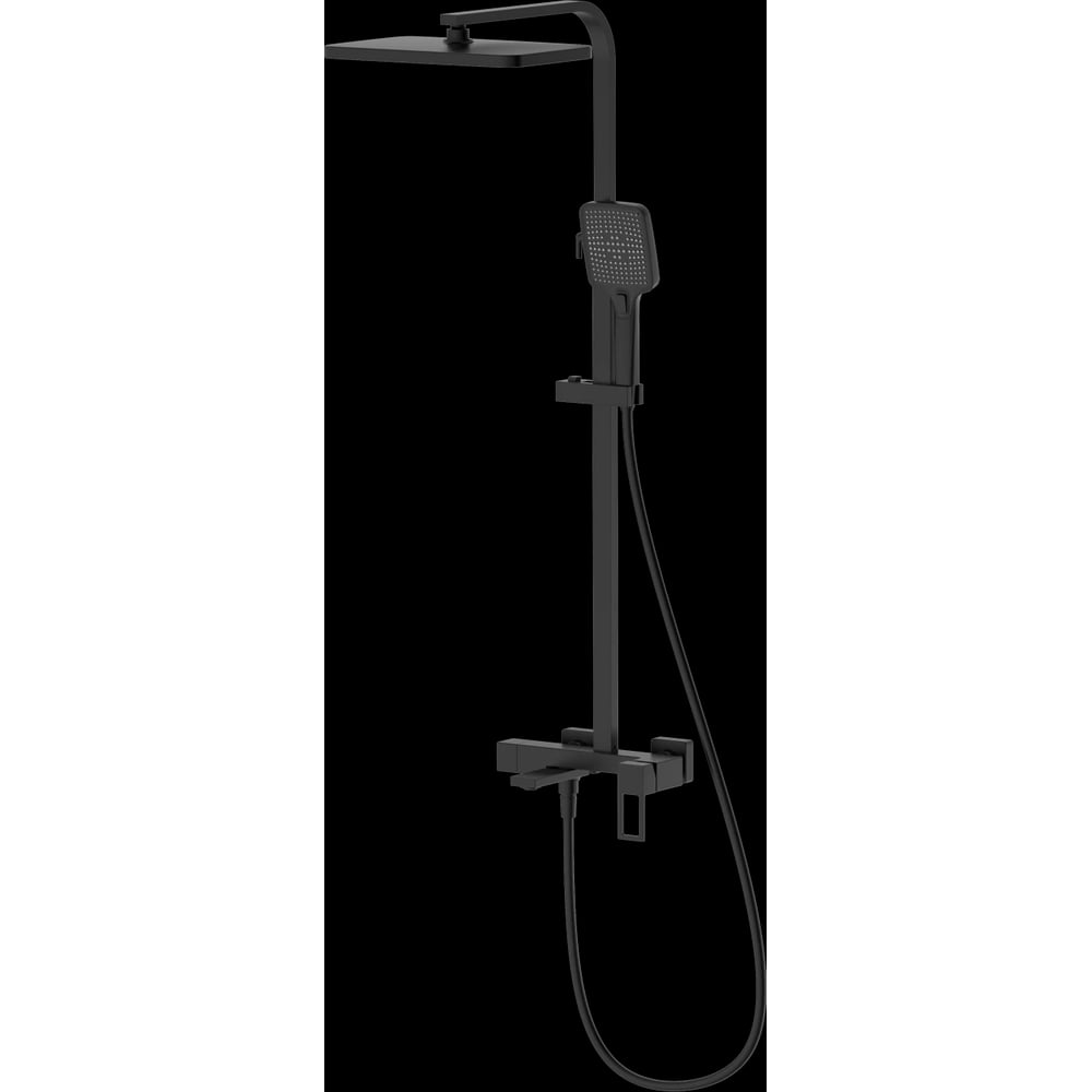 Изображение товара Душевая система со смесителем DQ Dortmund DA1713705 черный DA1713705 Изображение товара Душевая система со смесителем DQ Dortmund DA1713705 черный DA1713705