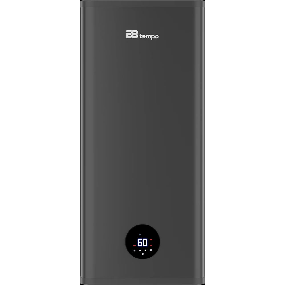 Изображение товара Бойлер косвенного нагрева E8tempo 100 л с Wi-Fi, умным дисплеем и рециркуляцией Изображение товара Бойлер косвенного нагрева E8tempo 100 л с Wi-Fi, умным дисплеем и рециркуляцией