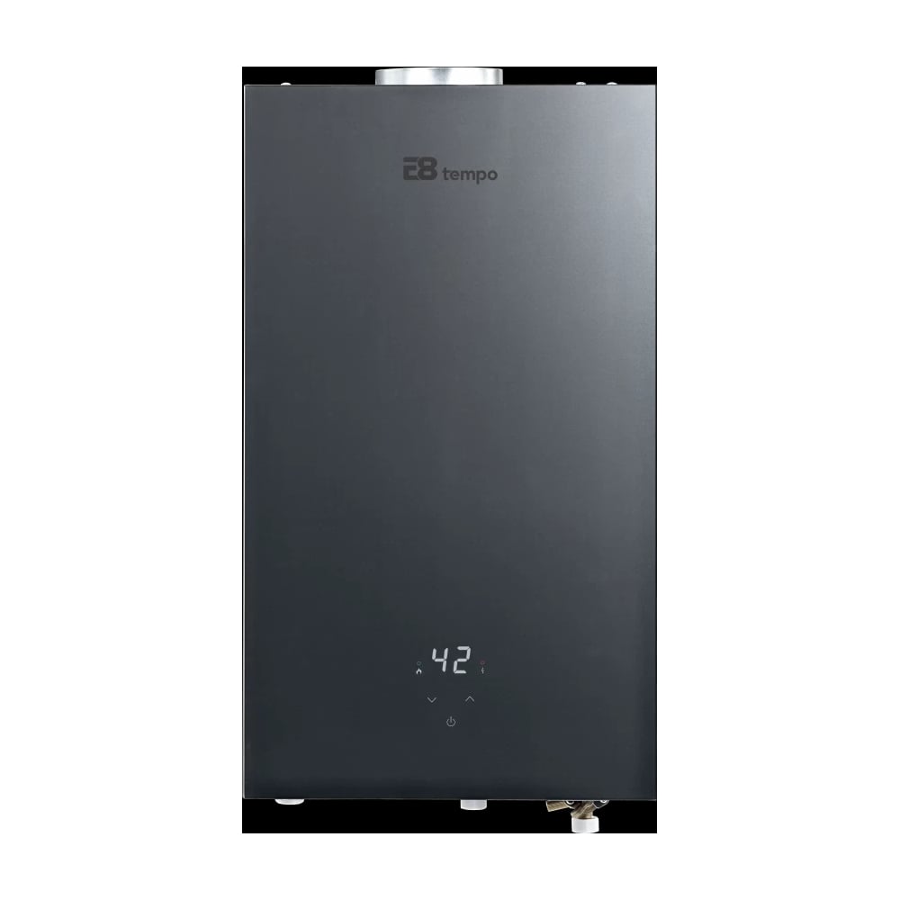 Изображение товара Газовый проточный водонагреватель E8tempo (Серое стекло) E8WBY24