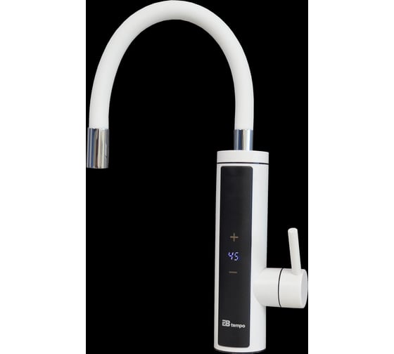 Изображение товара Проточный электрический водонагреватель E8tempo (кран) S4-19D (S6-10D)W белый E8S4-19D(S6-10D)W