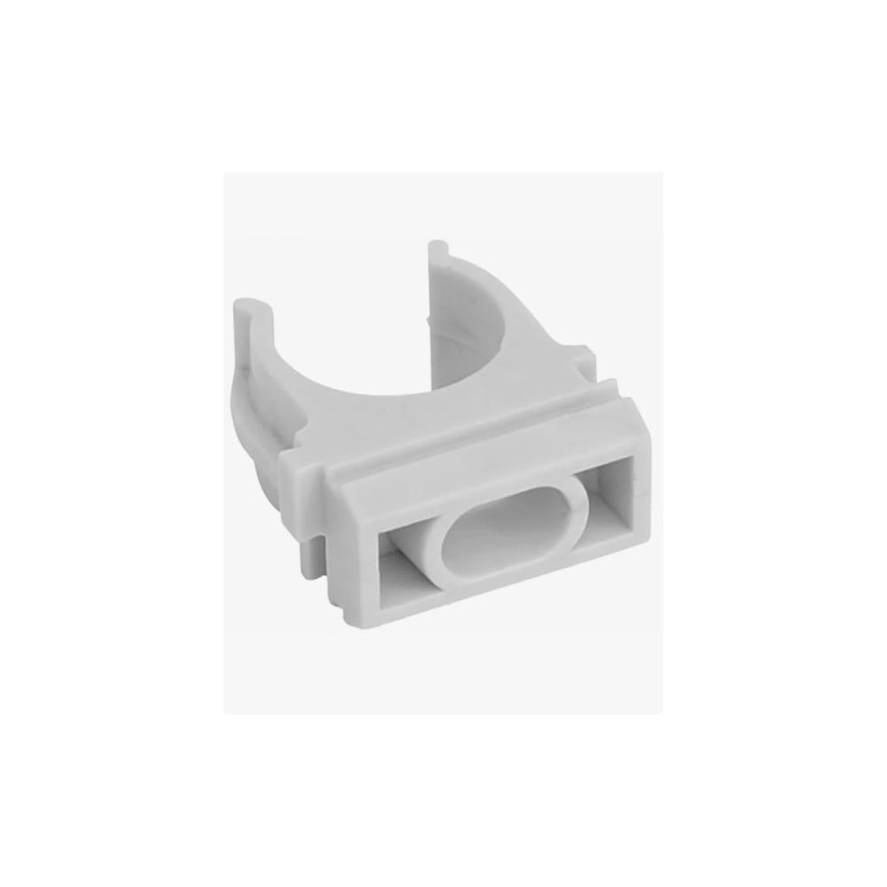 Изображение товара Клипса для труб Росдюбель 20 мм (250 шт)белая арт. 17-0207