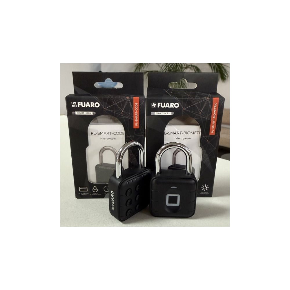 Изображение товара Замок навесной умный кодовый Fuaro PL-SMART-CODE подвес 62303 Изображение товара Замок навесной умный кодовый Fuaro PL-SMART-CODE подвес 62303