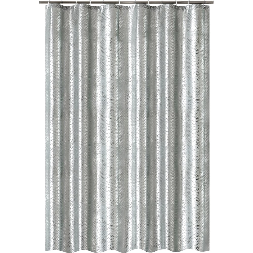 Изображение товара Штора для ванной Fresh Code Лунное серебро с пропиткой