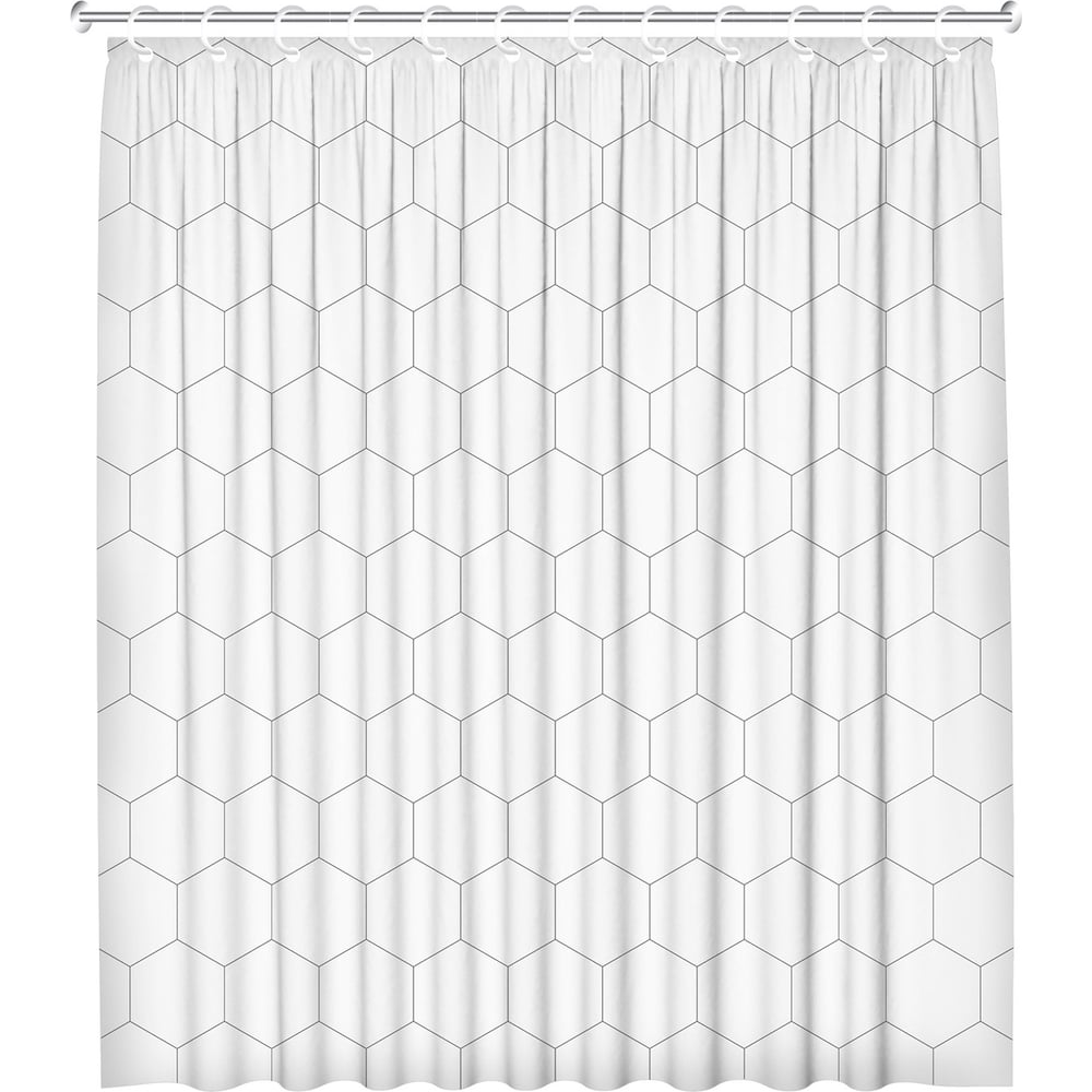 Изображение товара Штора для ванной Fresh Code Гекса 180x180 см