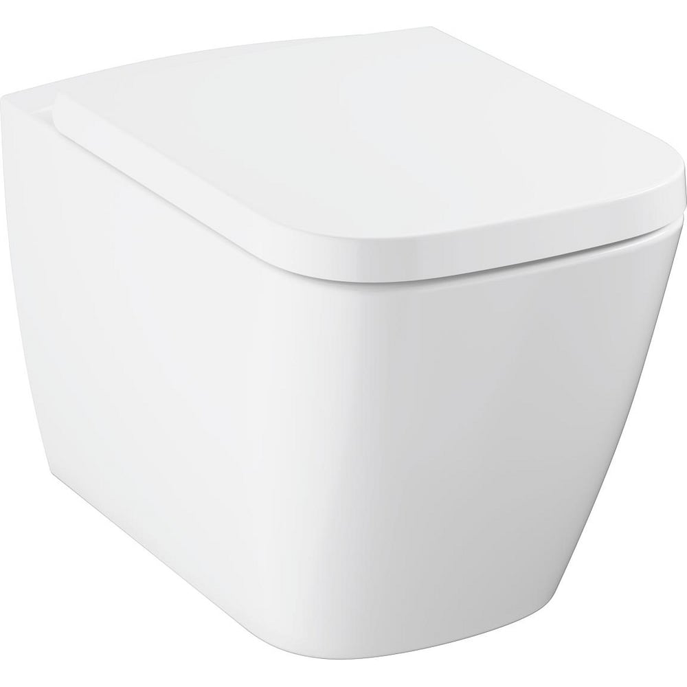 Изображение товара Унитаз GROHE Bau Edge Ceramic Подвесной с каскадным сливом