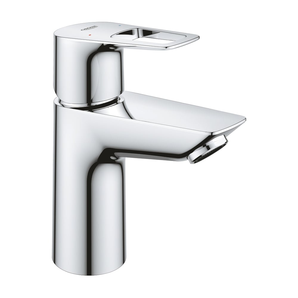 Смеситель для раковины Grohe BauLoop (с донным клапаном, хром) 23876001