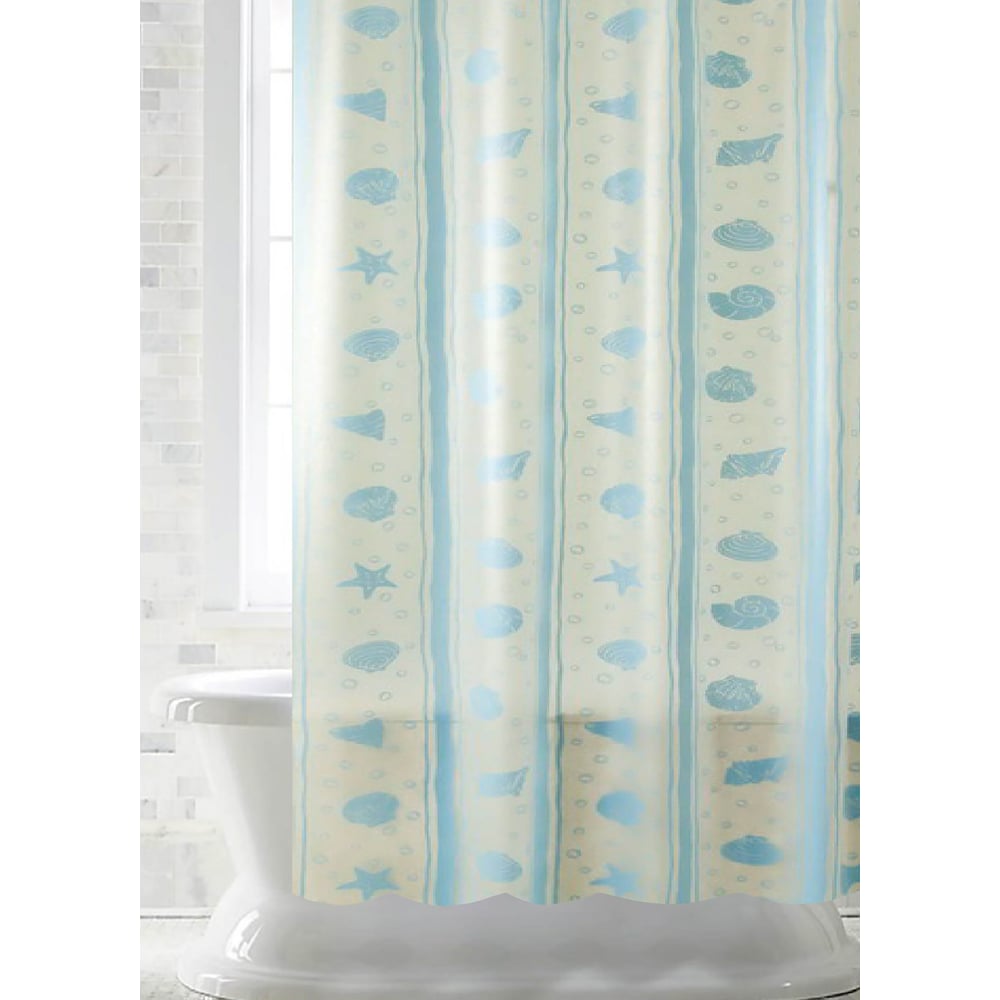 Изображение товара Штора PRIMANOVA Shells 180x200 PEVA Ракушки Изображение товара Штора PRIMANOVA Shells 180x200 PEVA Ракушки