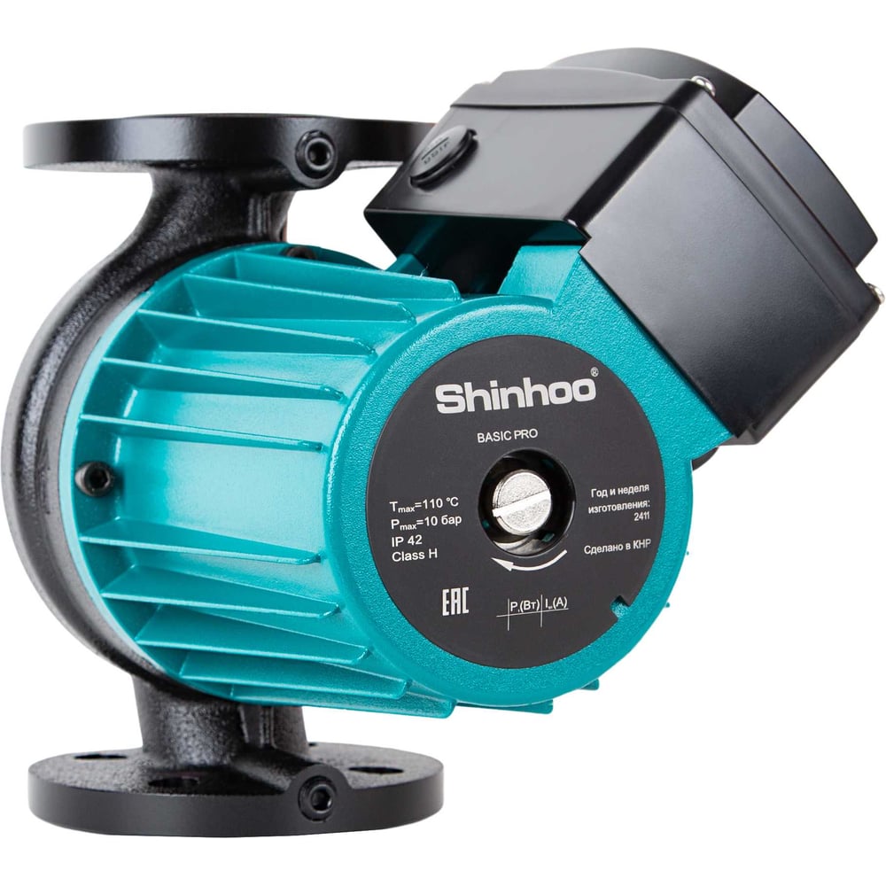 Изображение товара Циркуляционный насос SHINHOO BASIC PRO 40-6SF с мокрым ротором
