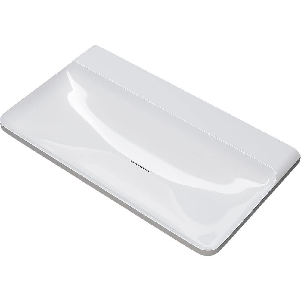 Изображение товара Раковина Ocean Ocean Современная прямоугольная 80 см, белый литьевой мрамор