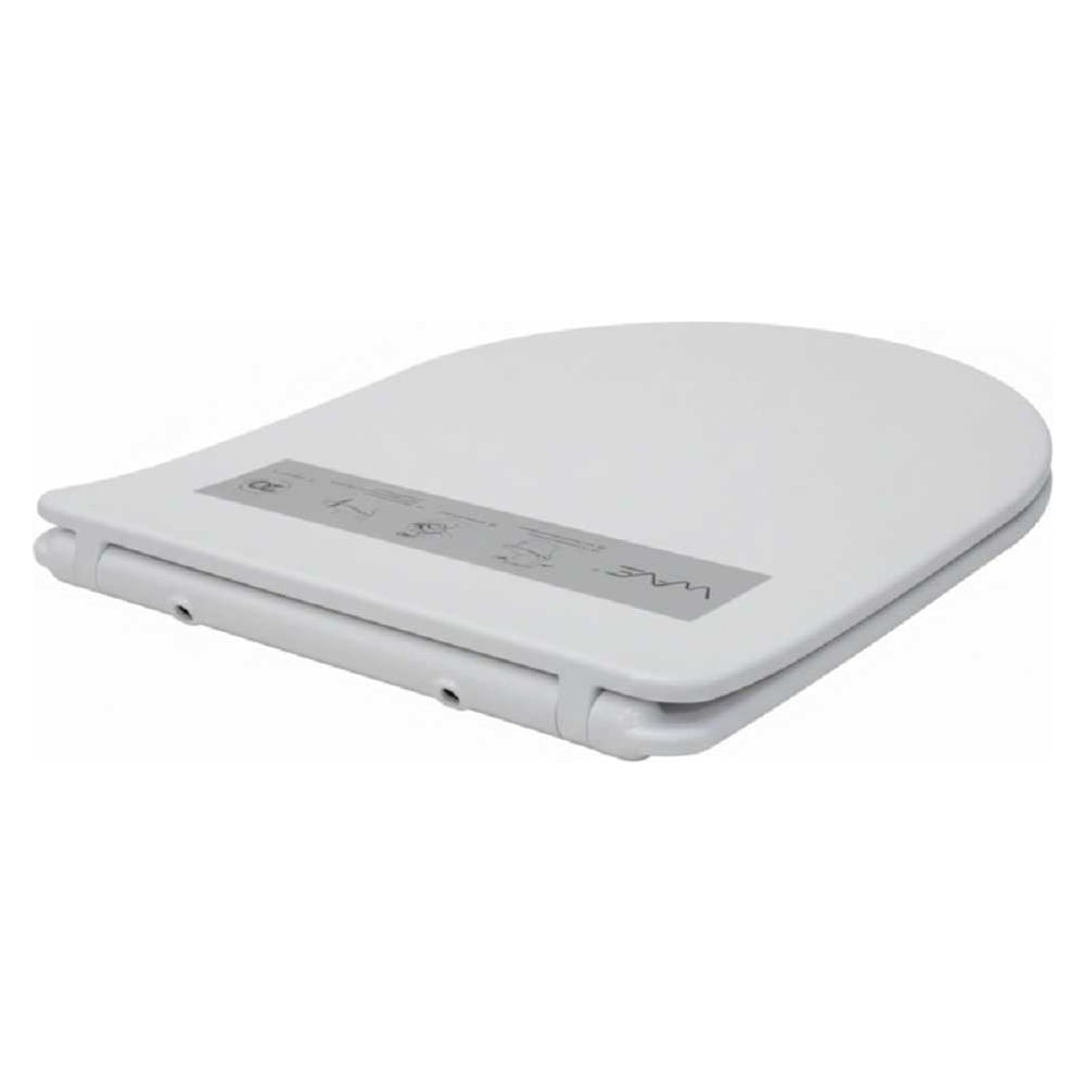 Изображение товара Сиденье для унитаза WAVE ЛАГУНА/NOVA дюропласт, микролифт БЕЛЫЙ 558304