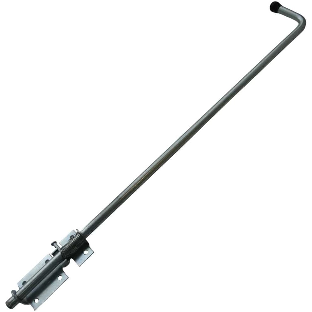 Изображение товара Задвижка гаражная Левша с длинной ручкой ЗДР-600, цинк У4-0425.Ц