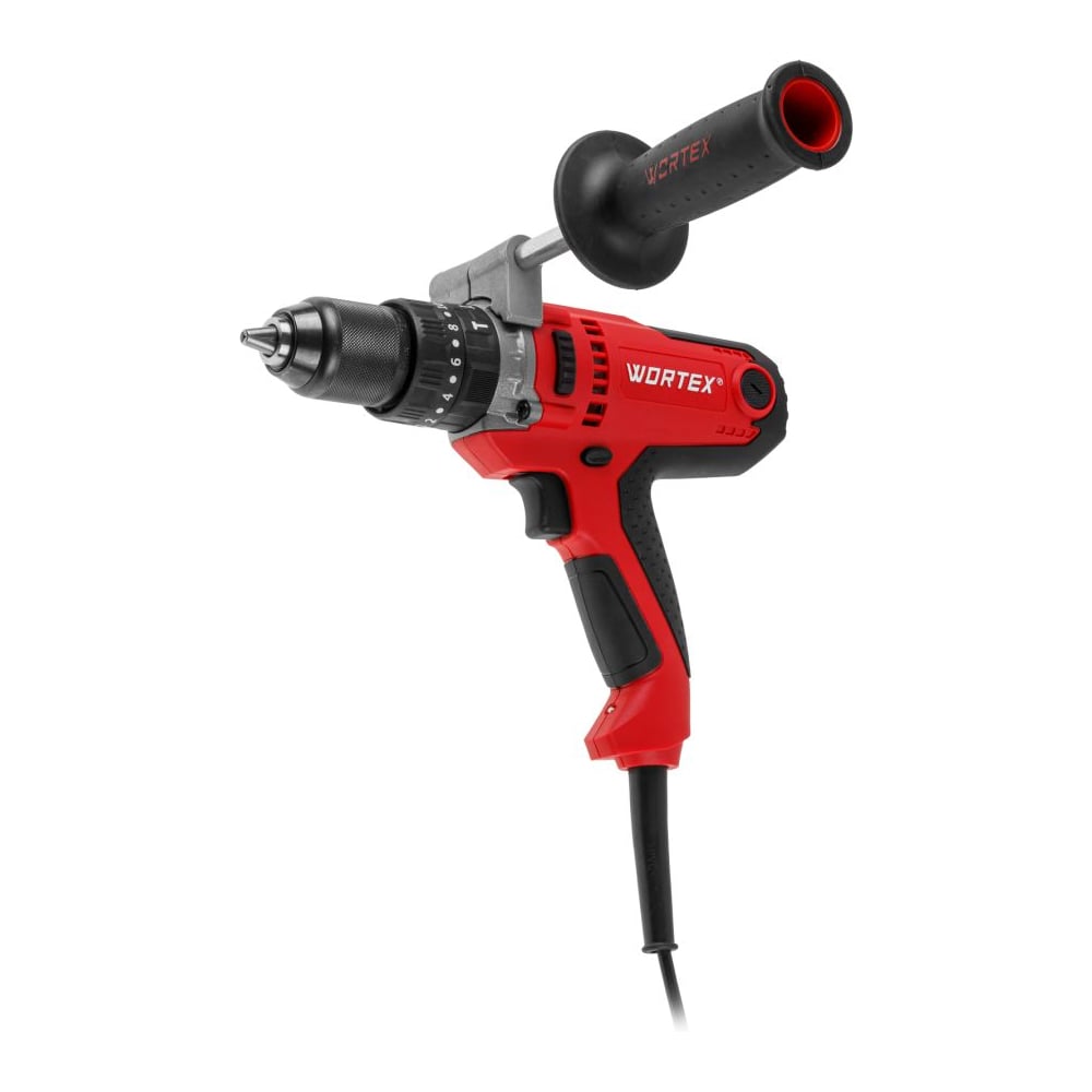 Изображение товара Дрель-шуруповерт сетевая ударная WORTEX DR 1323 D 2322091 ЦЗ-3179355614