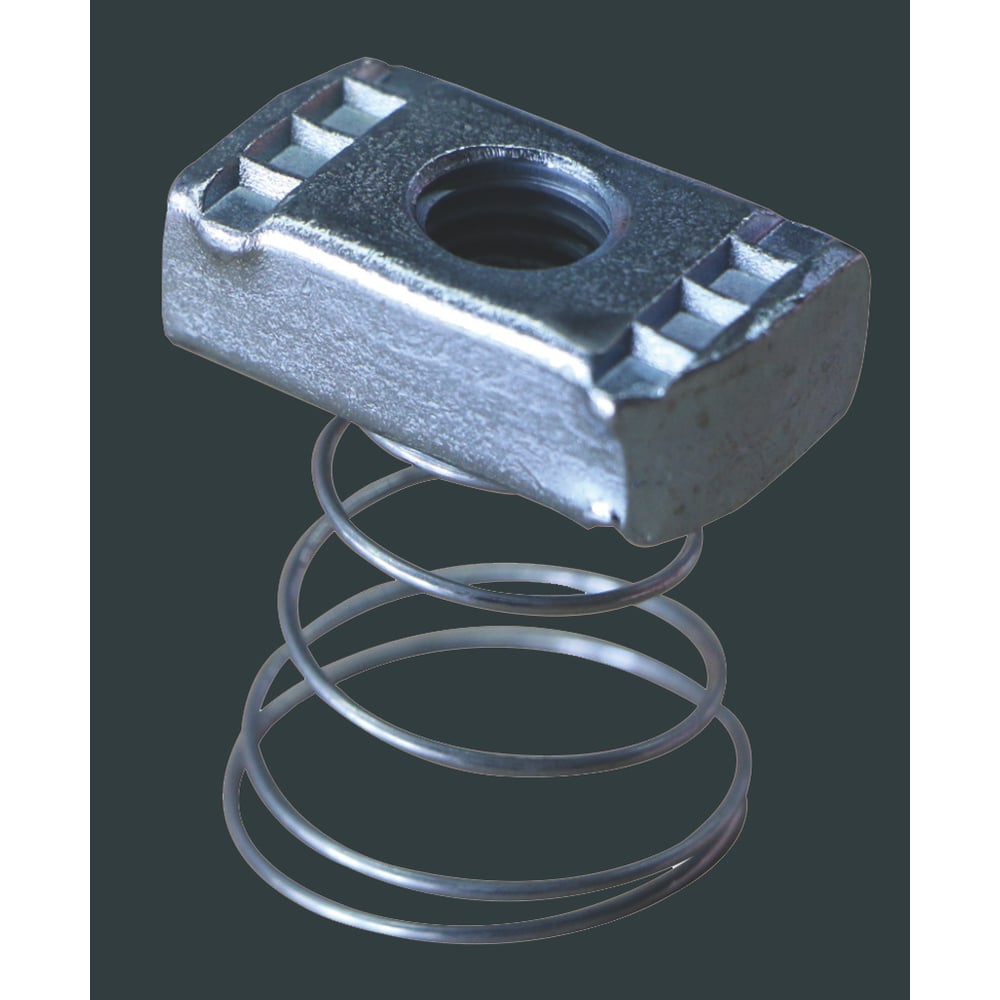 Пружинная гайка Fischer для шины (оцинкованная сталь) FSN 21/M10(50 шт) 558923