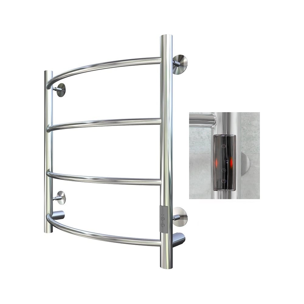 Изображение товара Полотенцесушитель Тругор ПЭК сп 5 60х50 Нержавеющая сталь