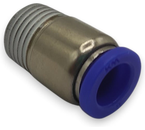 Изображение товара Фитинг цанговый прямой Контактная Механика 1/4, трубка 8мм KZPOC08-02P