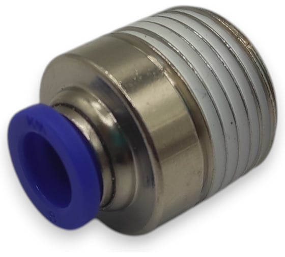 Изображение товара Фитинг цанговый прямой Контактная Механика 1/2, трубка 8мм KZPOC08-04P