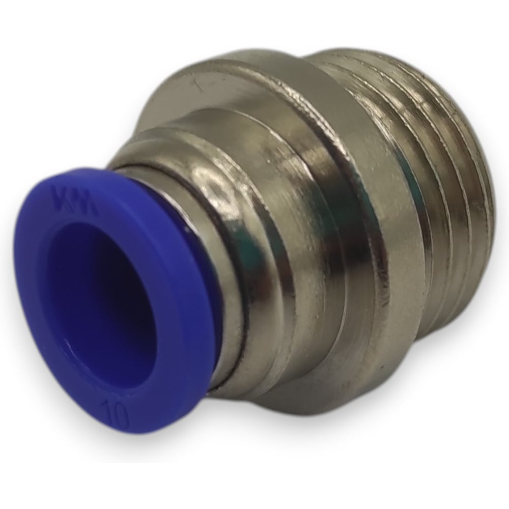 Изображение товара Фитинг цанговый прямой Контактная Механика G1/2, трубка 10мм KZPOC10-04G