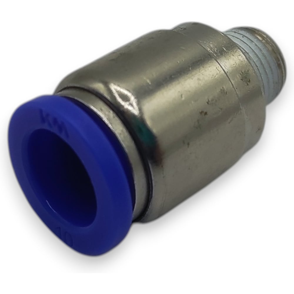 Изображение товара Фитинг цанговый прямой Контактная Механика 1/8, трубка 10мм KZPOC10-01P