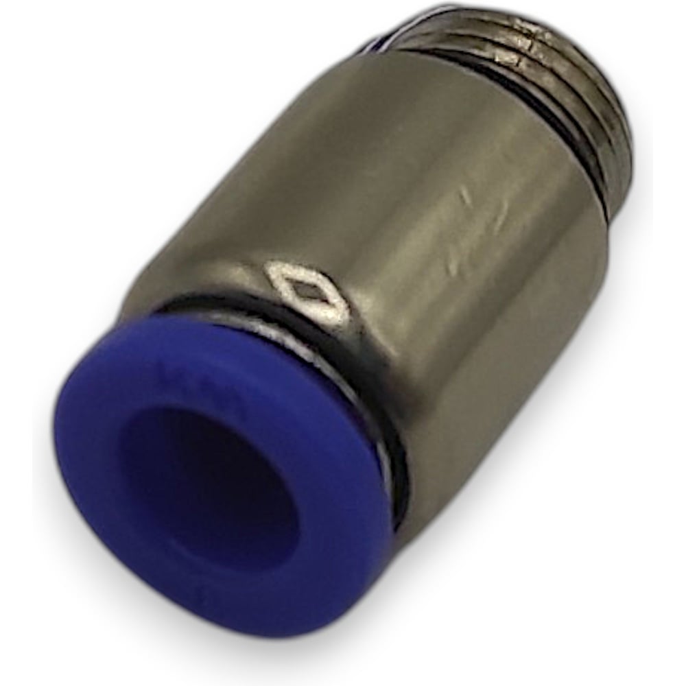 Изображение товара Фитинг цанговый прямой Контактная Механика G1/8, трубка 6мм KZPOC06-01G