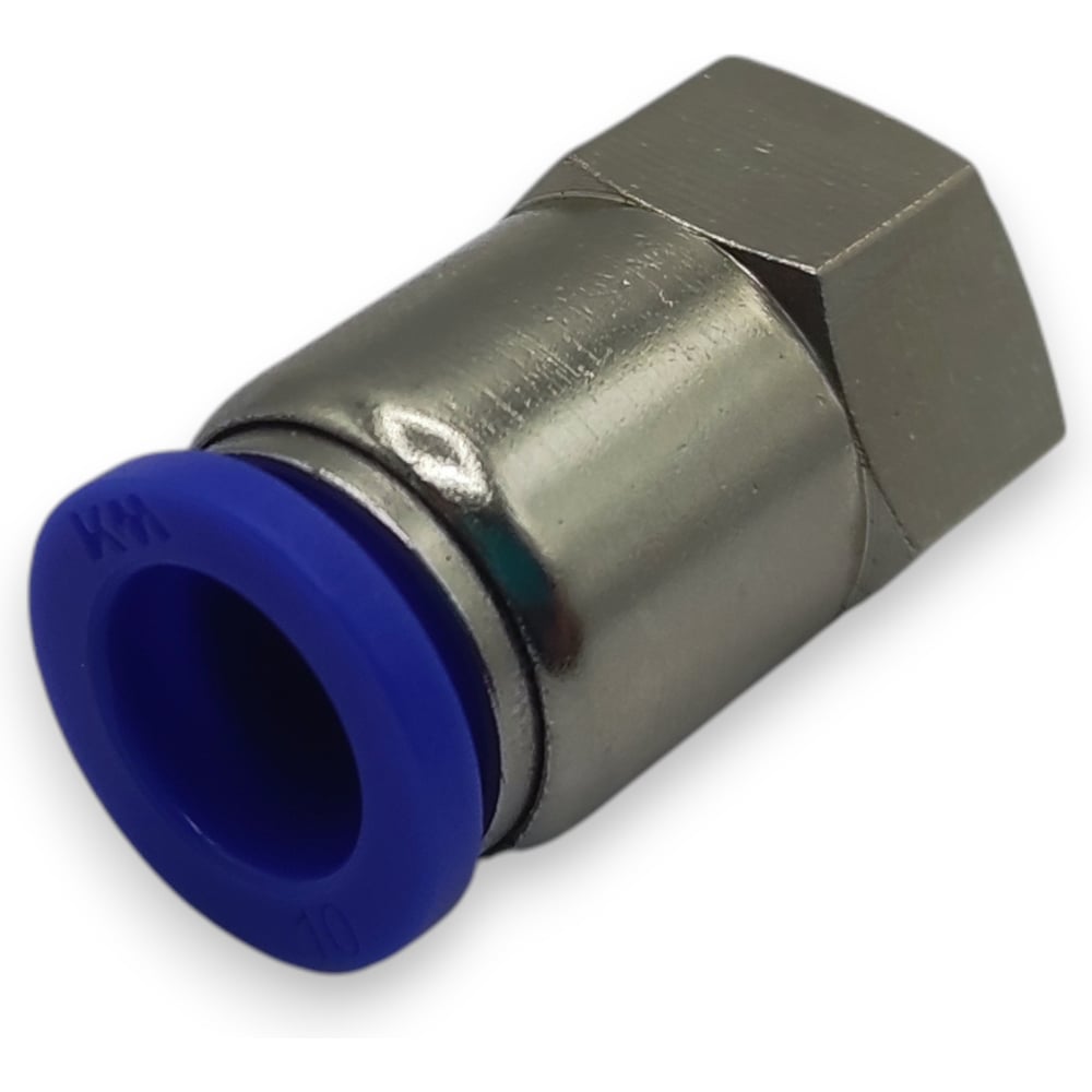 Изображение товара Фитинг цанговый прямой Контактная Механика G1/8, трубка 10мм KZPCF10-01G Изображение товара Фитинг цанговый прямой Контактная Механика G1/8, трубка 10мм KZPCF10-01G
