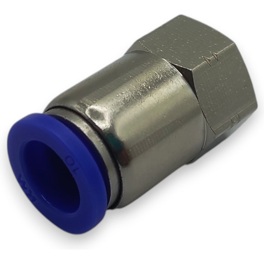 Изображение товара Фитинг цанговый прямой Контактная Механика 1/8, трубка 10мм KZPCF10-01P Изображение товара Фитинг цанговый прямой Контактная Механика 1/8, трубка 10мм KZPCF10-01P