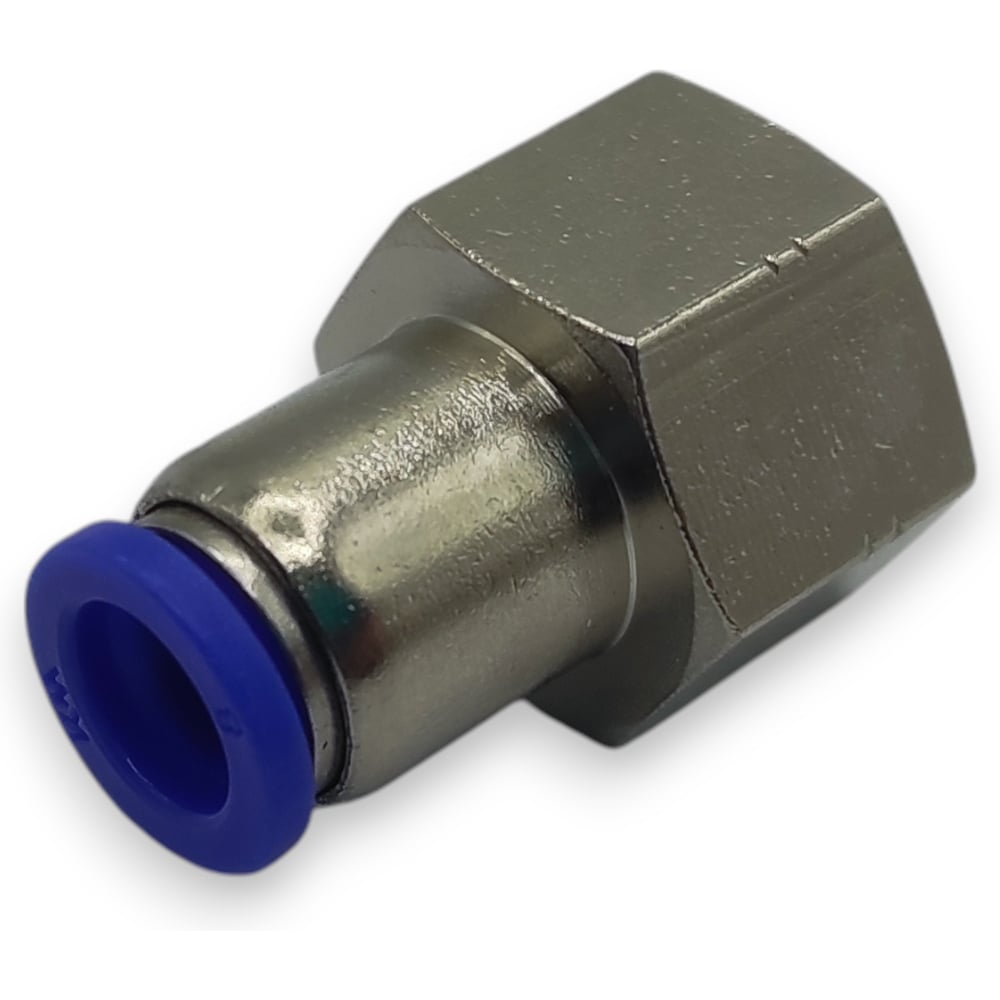 Изображение товара Фитинг цанговый прямой Контактная Механика 3/8, трубка 8мм KZPCF08-03P