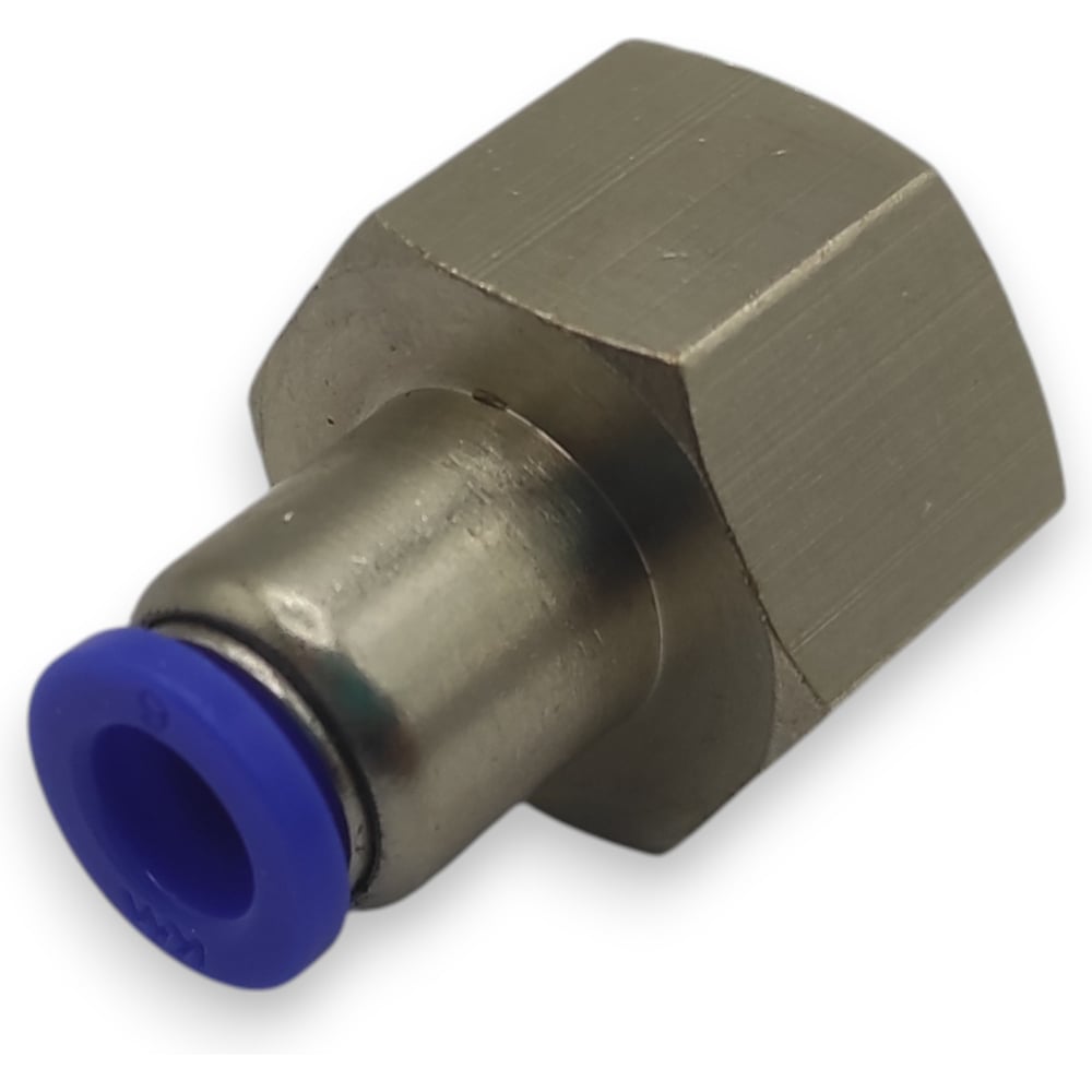 Изображение товара Фитинг цанговый прямой Контактная Механика G3/8, трубка 6мм KZPCF06-03G