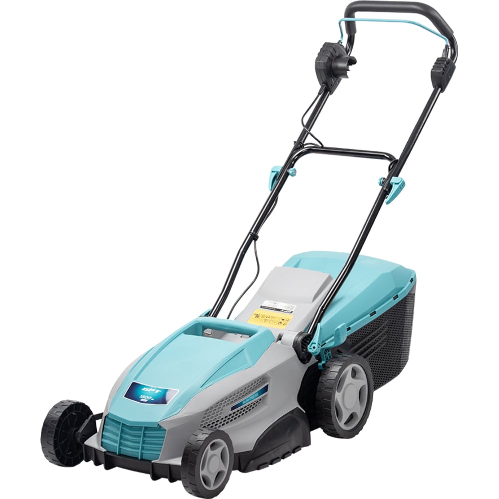 Изображение товара Газонокосилка GPT ELM-T4218I Мощная электрическая 1,8 кВт, 42 см с травосборником 40 л Изображение товара Газонокосилка GPT ELM-T4218I Мощная электрическая 1,8 кВт, 42 см с травосборником 40 л