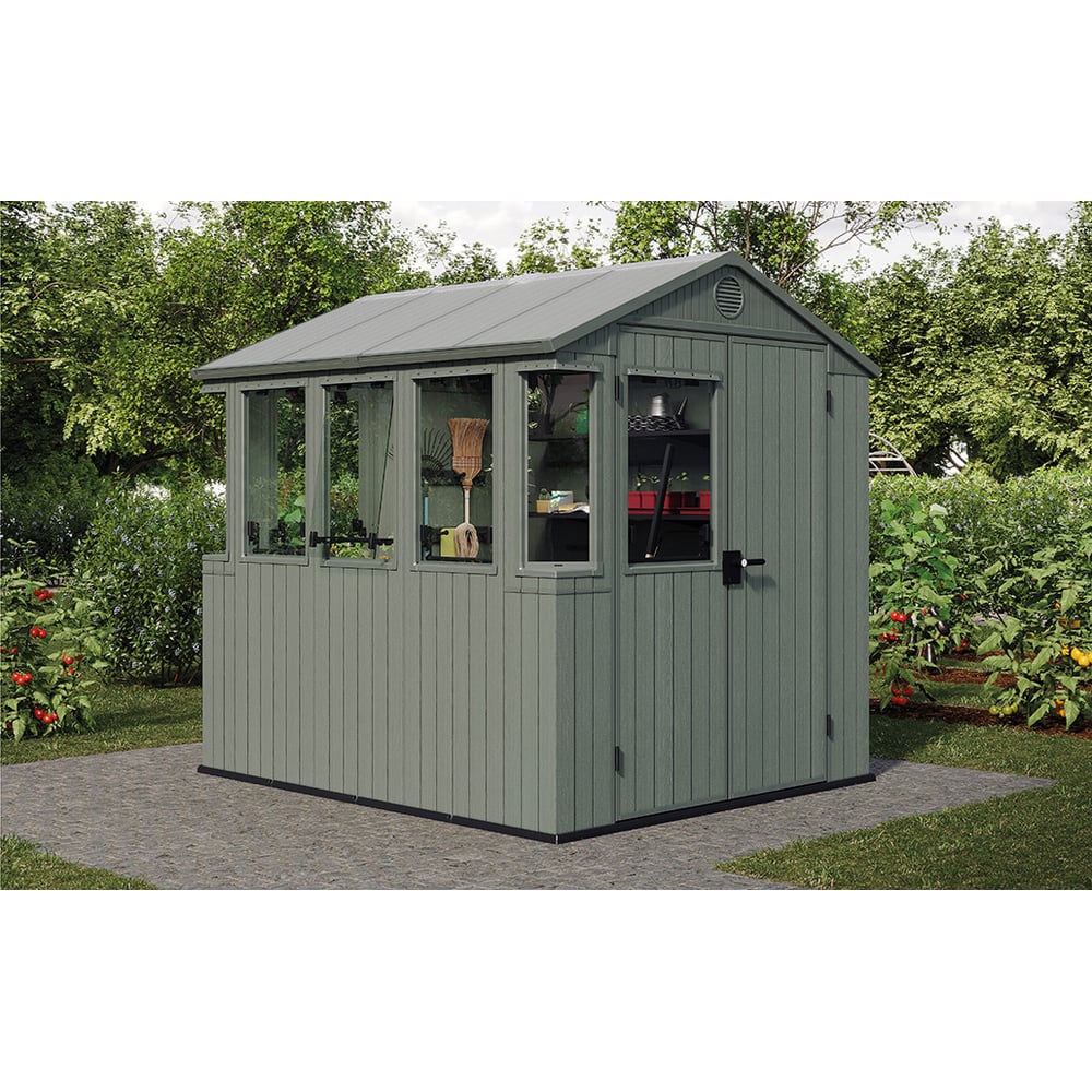 Изображение товара Сарай KETER Поттинг Potting shed Evotech Green 261341 Изображение товара Сарай KETER Поттинг Potting shed Evotech Green 261341