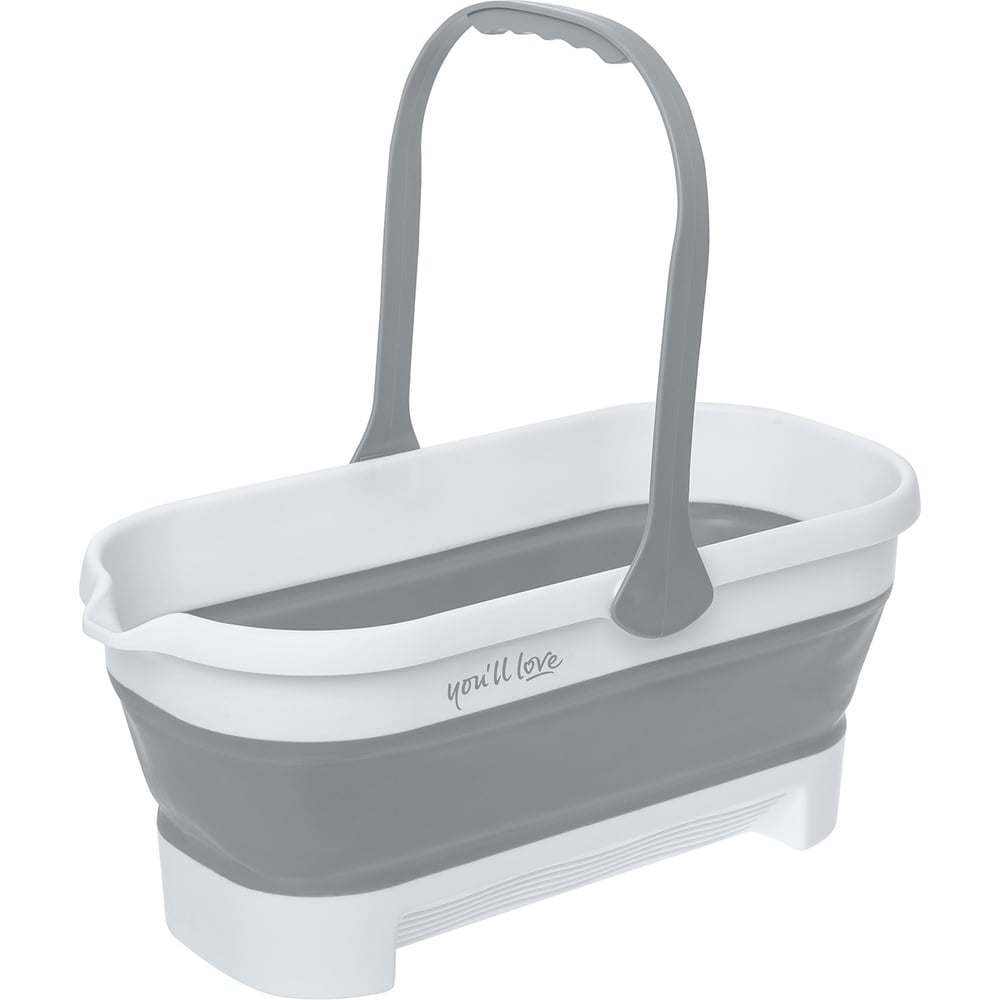Изображение товара Складное ведро прямоугольное You'll love 10 л, /36/1 77224 Изображение товара Складное ведро прямоугольное You'll love 10 л, /36/1 77224