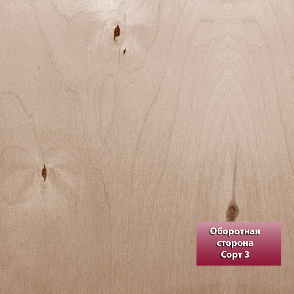 Изображение товара Фанера ФСФ березовая MW 12 мм, 1 лист 2440x1220 мм, сорт II/III (Ш2) ФСФ-Б-ШК-2/3-12-2440-1220