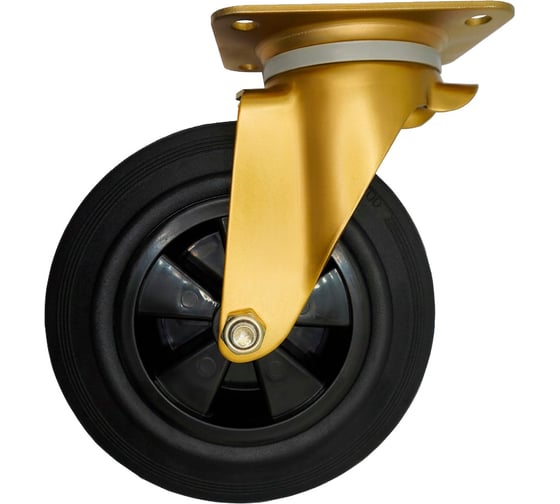 Изображение товара Колесо Kolesa-opori 200 мм для мусорных контейнеров кронштейн поворотное 4001200-KU-АНОД