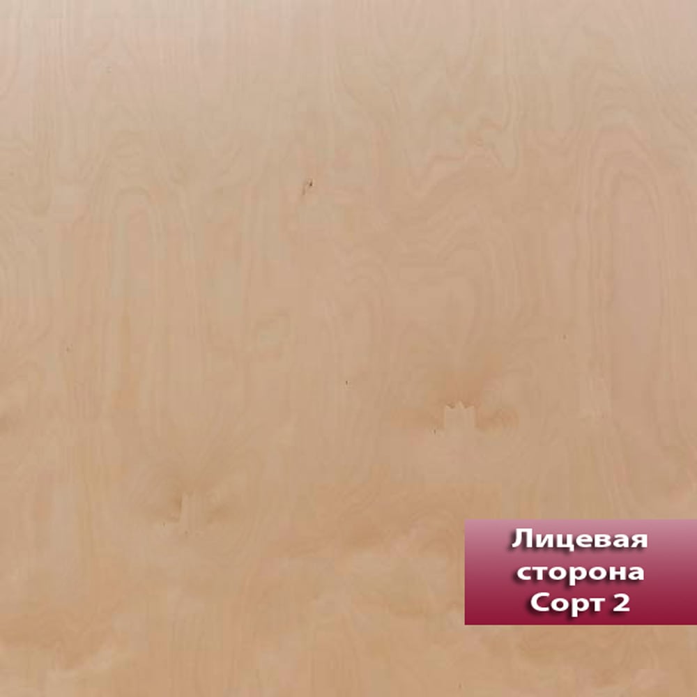 Изображение товара Фанера ФСФ березовая MW 6 мм, 1 лист 2440x1220 мм, сорт II/IV (Ш2) ФСФ-Б-ШК-2/4-6-2440-1220