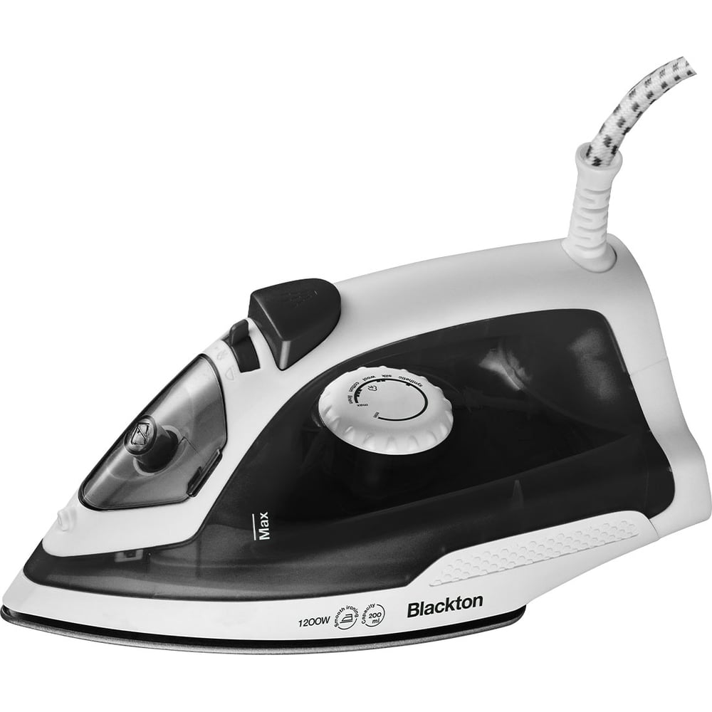 Изображение товара Утюг Blackton Bt SI1110 Белый/Черный с вертикальным отпариванием и защитой от накипи Изображение товара Утюг Blackton Bt SI1110 Белый/Черный с вертикальным отпариванием и защитой от накипи