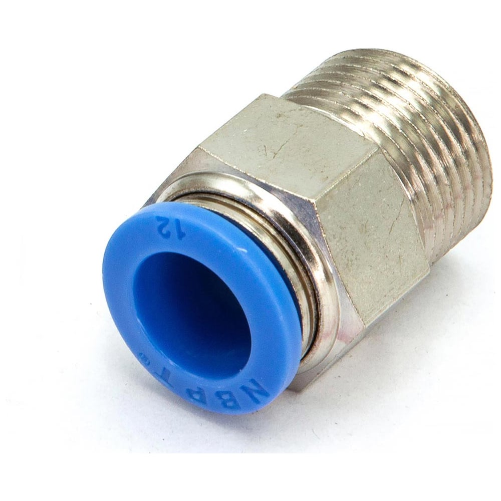 Изображение товара Пневмофитинг цанговый прямой HIMPT с наружной резьбой PC 12-М20х1.5 10 шт 00-00026441