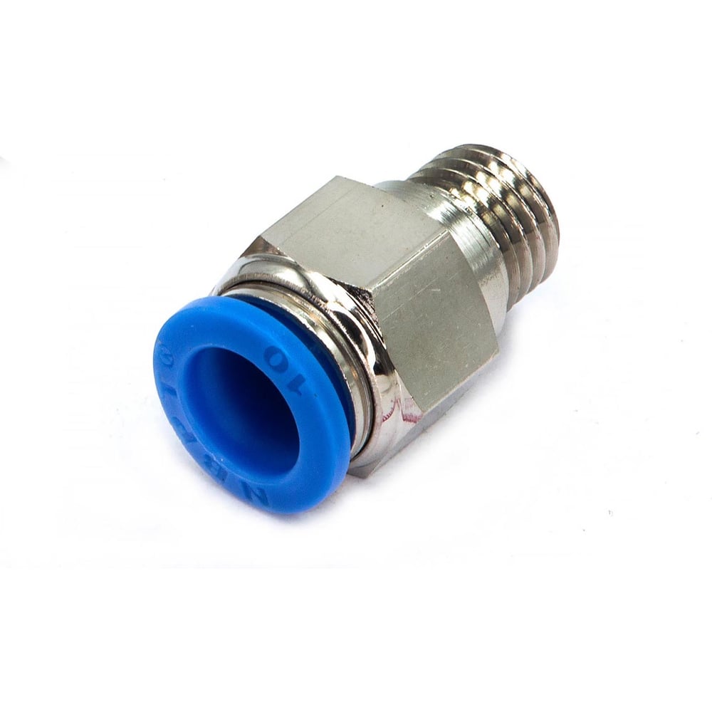 Изображение товара Пневмофитинг цанговый прямой HIMPT с наружной резьбой PC 10-М12х1.5 10 шт 00-00026432