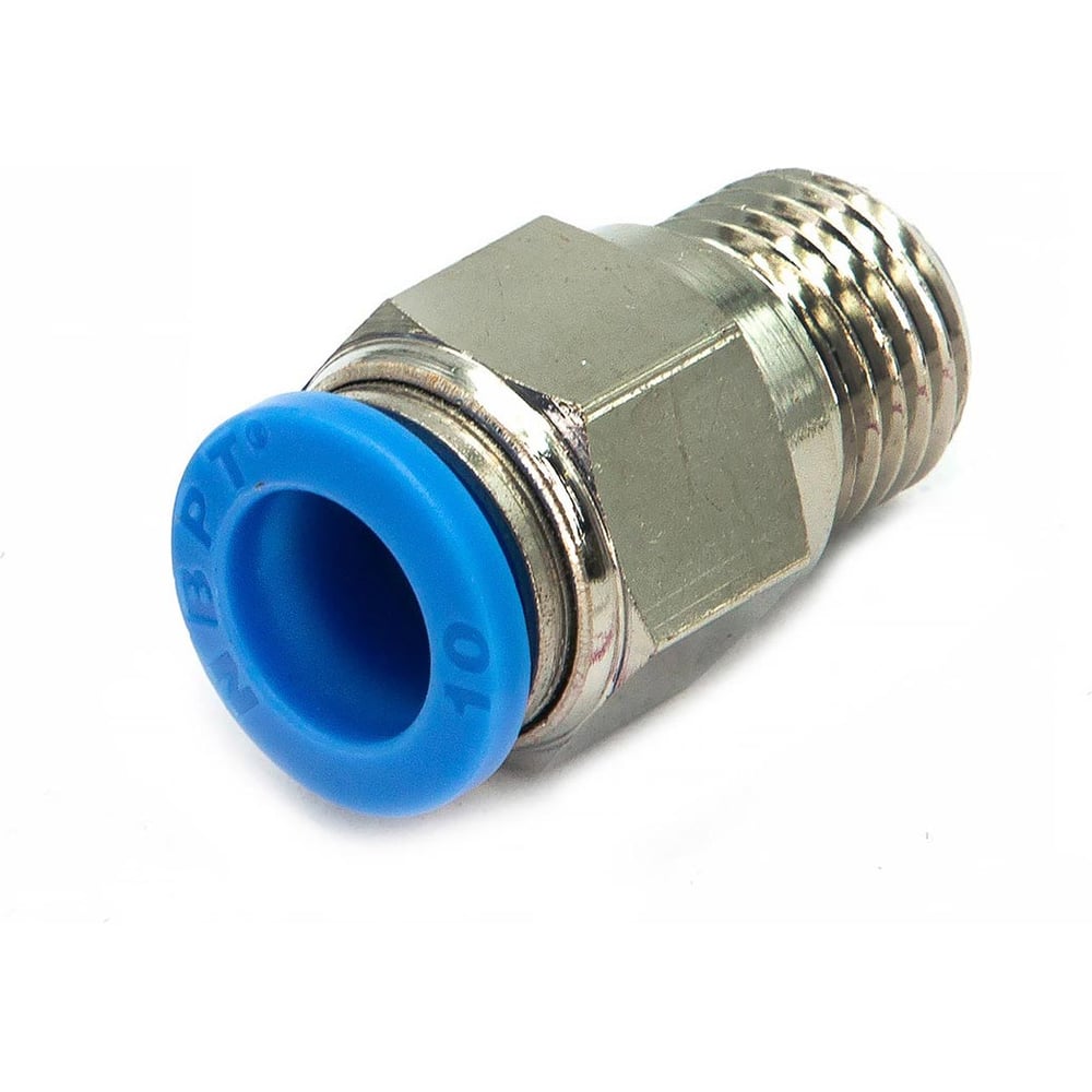 Изображение товара Пневмофитинг цанговый прямой HIMPT с наружной резьбой PC 10-М14х1.5 10 шт 00-00026433