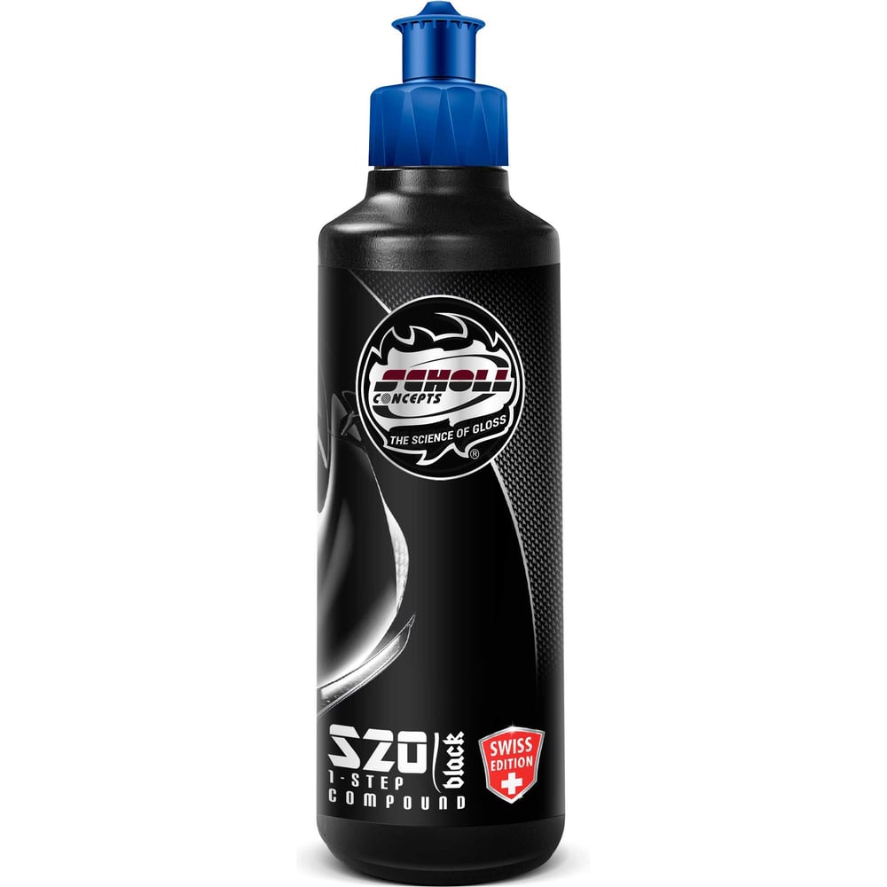 Изображение товара Одношаговая полировальная паста SCHOLL Concepts S20 BLACK SWISS EDITION 250 г 103216 Изображение товара Одношаговая полировальная паста SCHOLL Concepts S20 BLACK SWISS EDITION 250 г 103216