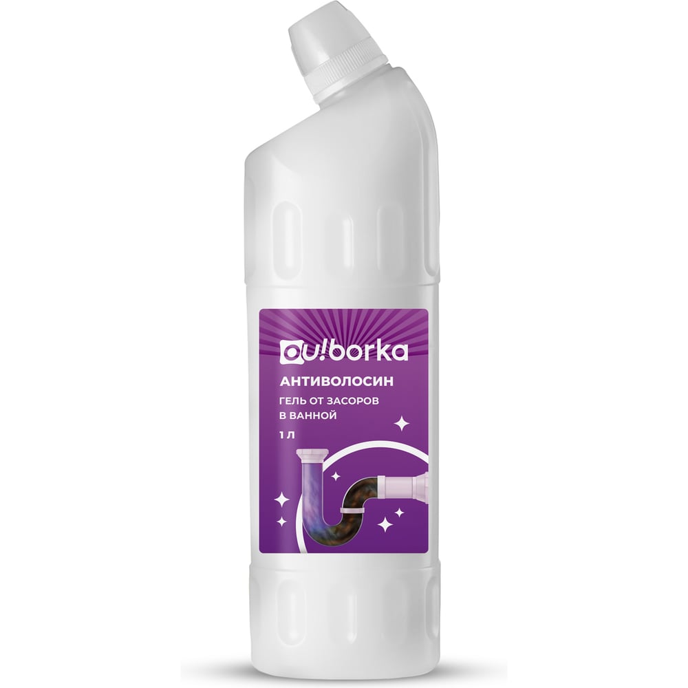 Изображение товара Гель Ou!B░░░a Антиволосин 1 л — устранение засоров и запахов